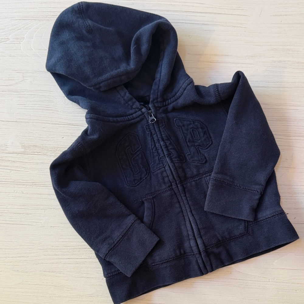 GAP Kids Navy Blue Zip-Up Hoodie